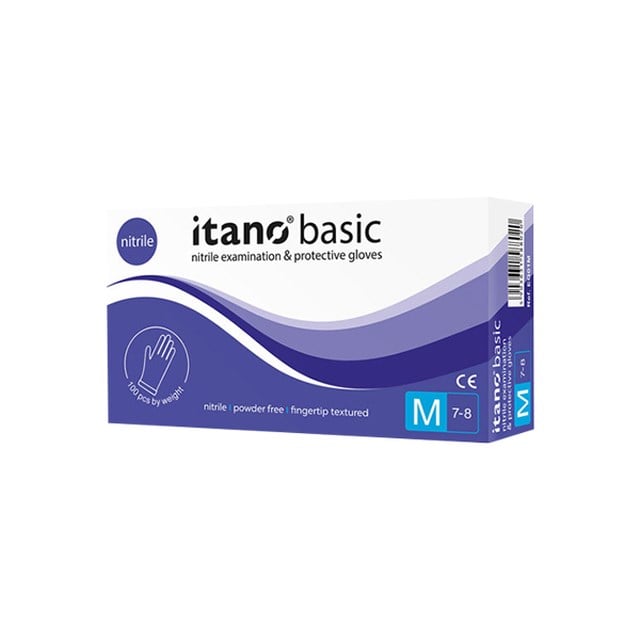 Nitrilhandske Itano Basic, Blå - 100 Pack L - L - 1