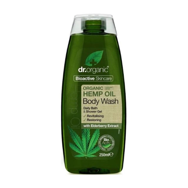 Dr Organic Hemp Oil Body Wash 250 ml - 1