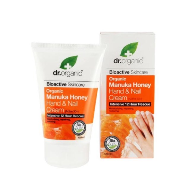 Dr Organic Manuka Honey Hand & Nail Cream 125ml - 1
