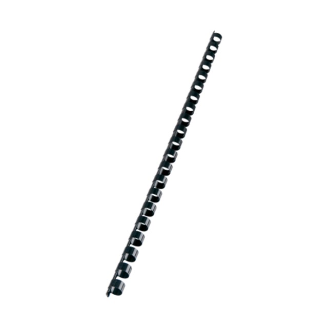 Plastspiral GBC CombBind PVC 10.0mm svart 100st/fp - 1