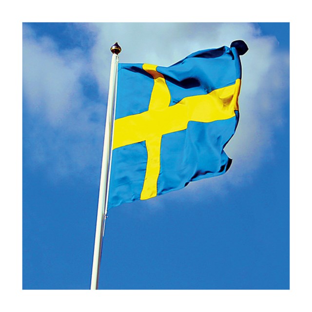 Svensk flagga 240 cm - 1