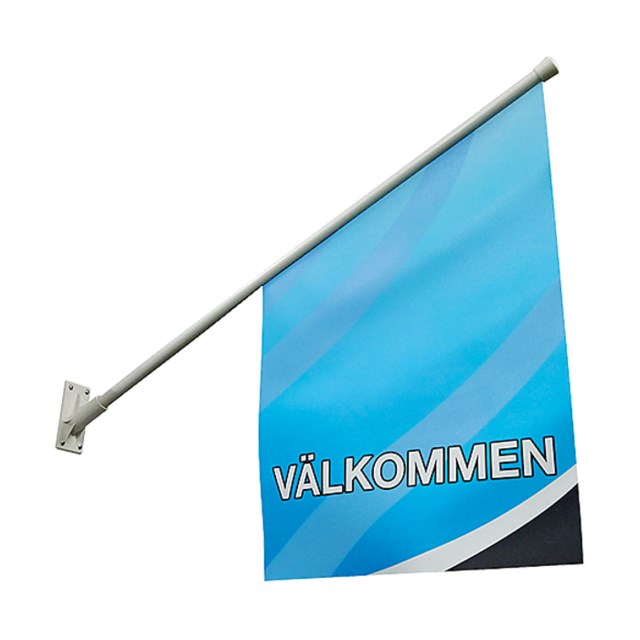 Fasadflagga Välkommen 40x40x60 cm - 1