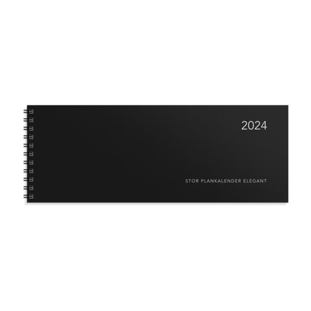 Burde Stor Plankalender Elegant 2024 - 1