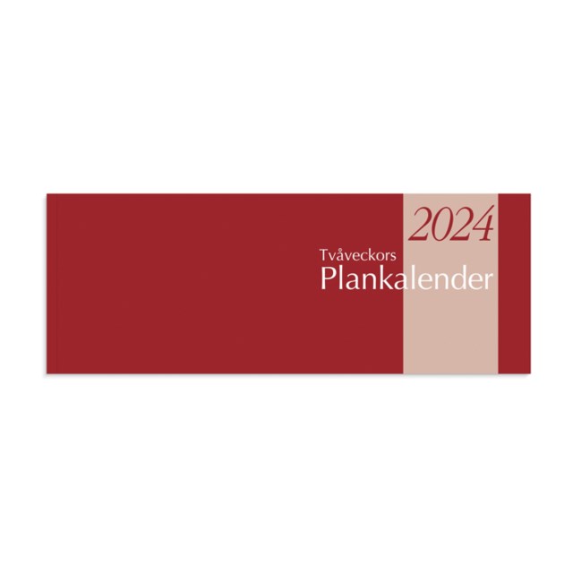 Burde Tvåveckors Plankalender 2024 - 1