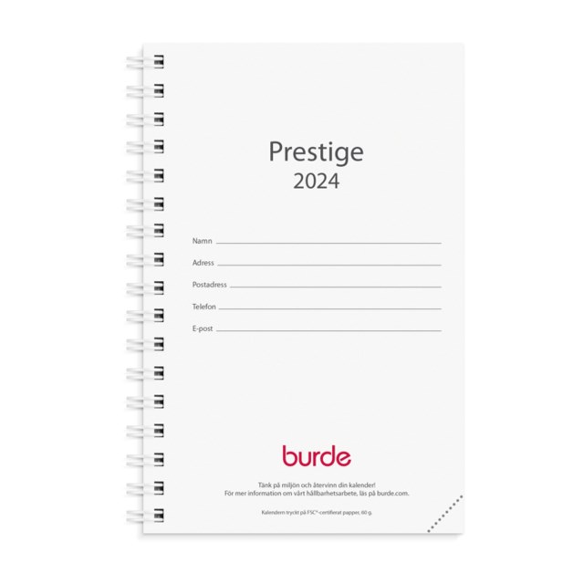 Burde Prestige Refill 2024 - 1