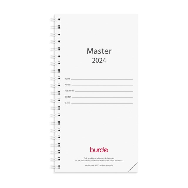 Burde Master Refill 2024 - 1
