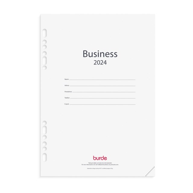 Burde Business Kalendersats 2024 - 1