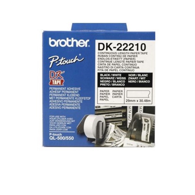 Etikett Brother Label  29Mm-30.48 Löpande Utskift - 1