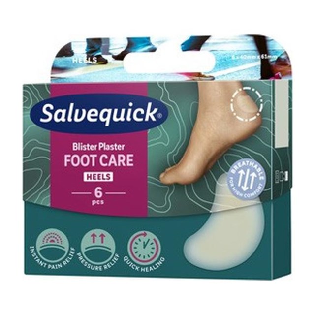 Salvequick Foot Care Heels 6 st - 1