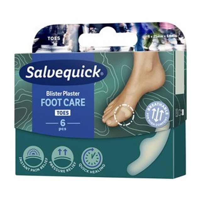 Salvequick Foot Care Toes 6 st - 1