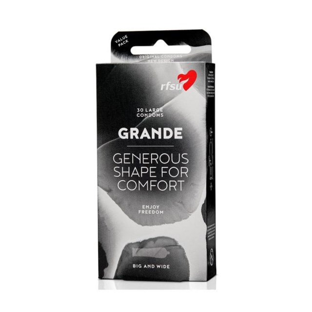 RFSU Grande kondomer 30 st - 1