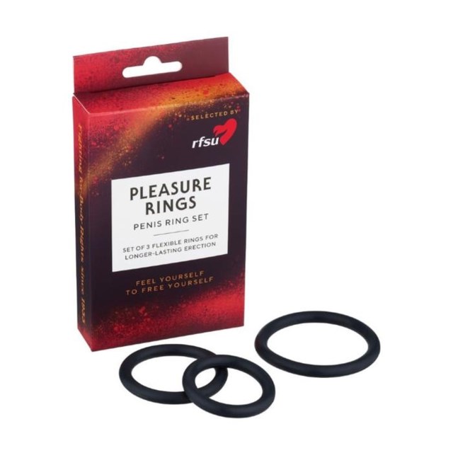 RFSU Pleasure Rings Penis Ring Set 3 st - 1