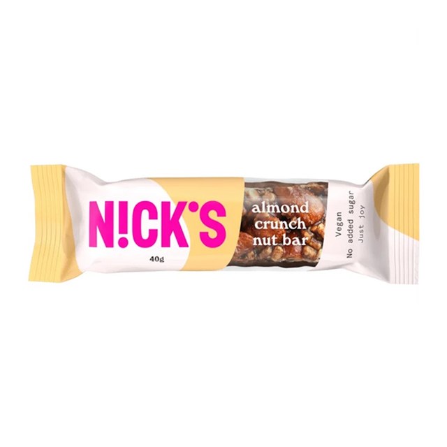Nicks Nut Bar Almond Crunch 40 g - 1